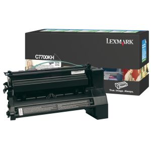 Toner Lexmark C7700KH (C772, X772), černá (black), originál