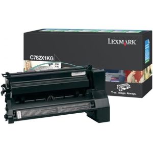 Toner Lexmark C782X1KG (C782, X782), černá (black), originál