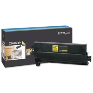 Toner Lexmark C9202YH (C920), černá (black), originál