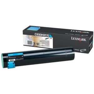 Toner Lexmark C930H2CG (C935), azurová (cyan), originál