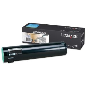 Toner Lexmark C930H2KG (C935), černá (black), originál