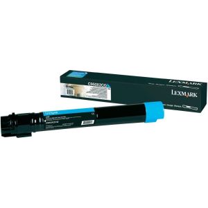 Toner Lexmark C950X2CG (C950), azurová (cyan), originál