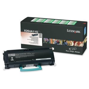 Toner Lexmark X264A11G (X264, X363, X364), černá (black), originál