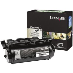 Toner Lexmark X644H11E (X642, X644, X646), černá (black), originál