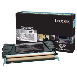 Toner Lexmark X746H1KG (X746, X748), černá (black), originál