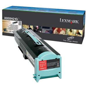 Toner Lexmark X850H21G (X850, X852, X854), černá (black), originál