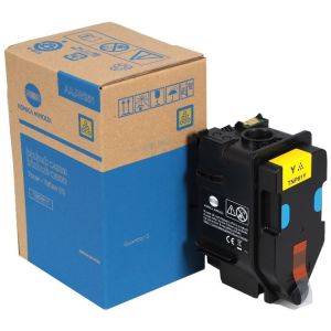 Toner Konica Minolta TNP81Y, AAJW251, žlutá (yellow), originál