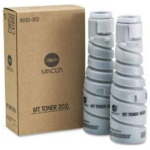 Toner Konica Minolta TN202B, 8935304, dvojbalení, černá (black), originál