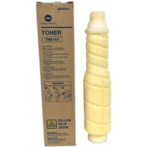 Toner Konica Minolta TN614Y, A0VW254, žlutá (yellow), originál