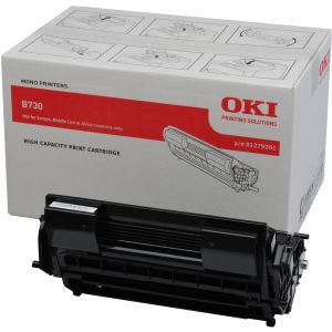 Toner OKI 01279201 (B730), černá (black), originál