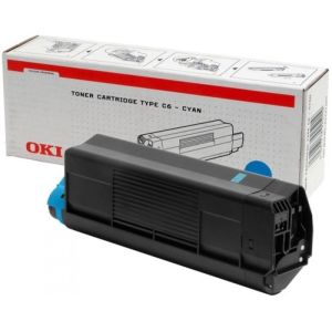 Toner OKI 42804507 (C5200, C5400), azurová (cyan), originál