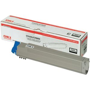 Toner OKI 42918916 (C9600, C9650, C9750, C9800, C9850), černá (black), originál