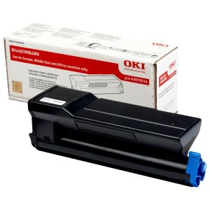 Toner OKI 43979216 (B440, MB480), černá (black), originál