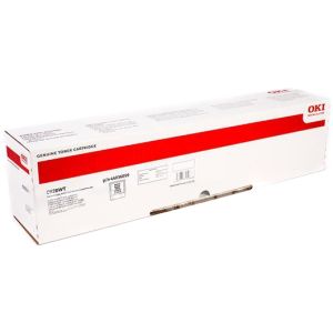 Toner OKI 44036059 (C920), bílá (white), originál