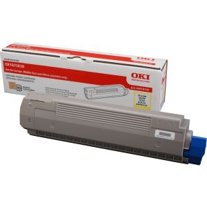 Toner OKI 44059105 (C810, C830), žlutá (yellow), originál