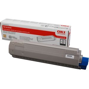 Toner OKI 44059108 (C810, C830), černá (black), originál