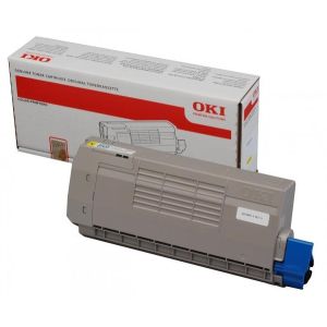 Toner OKI 44318605 (C710, C711), žlutá (yellow), originál