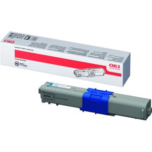 Toner OKI 44469724 (C510, C511, C530, C531, MC561, MC562), azurová (cyan), originál