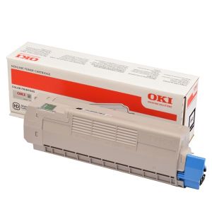 Toner OKI 46507508, C612, černá (black), originál