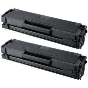 Toner Samsung MLT-D101S, dvojbalení, černá (black), alternativní