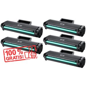 Toner 4 x Samsung MLT-D1042S + MLT-D1042S ZDARMA, černá (black), alternativní