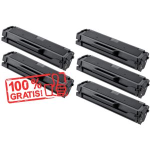 Toner 4 x Samsung MLT-D111L + MLT-D111L ZDARMA, černá (black), alternativní