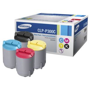 Toner Samsung CLP-P300C, CMYK, čtyřbalení, multipack, originál