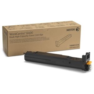 Toner Xerox 106R01316 (6400), černá (black), originál