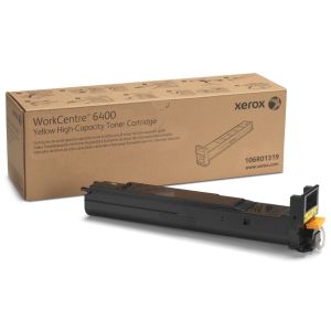 Toner Xerox 106R01319 (6400), žlutá (yellow), originál