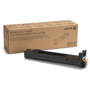 Toner Xerox 106R01320 (6400), azurová (cyan), originál