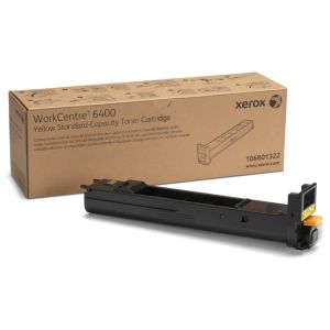 Toner Xerox 106R01322 (6400), žlutá (yellow), originál