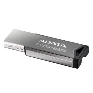 ADATA UV350/256GB/USB 3.2/USB-A/Strieborná AUV350-256G-RBK