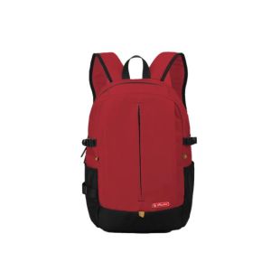 Školní batoh červený Herlitz, 31x16x44 cm