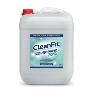 CleanFit dezinfekční roztok IZOPROPYL 70% 10 l