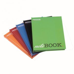 Záznamová kniha Office Products A5 96 listů linkovaný mix barev