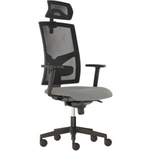 Kancelářská židle GAME Šéf SYN šedá (Bombay 34) + PDH nastavitelný + područky P44