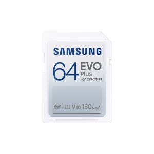Samsung EVO Plus/SDXC/64GB/UHS-I U1 / Class 10 MB-SC64K/EU