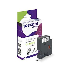 WECARE ARMOR páska kompatibilná s DYMO S0720680, Black/White, 9mm*7m K80002W4