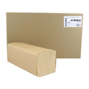 Papírové utěrky skládané ZZ 2-vrstvé 100% celulóza (20 bal.)