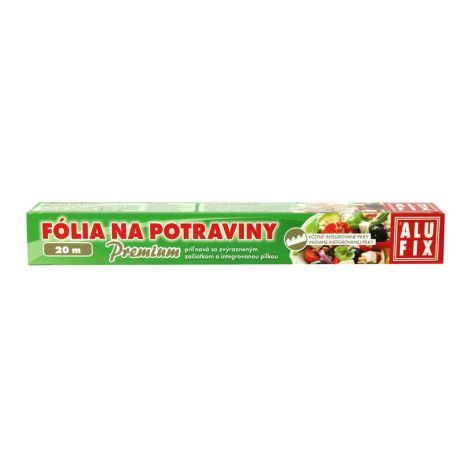 Fólie na potraviny 20m s pilkou Alufix PREMIUM