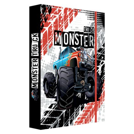 Box na sešity A4 Jumbo Monster Truck