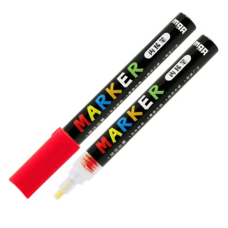 Popisovač M&G Acrylic Marker 2mm akrylový, Red S200