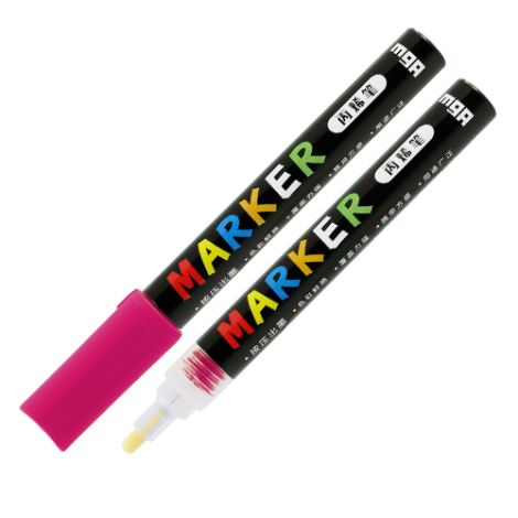 Popisovač M&G Acrylic Marker 2mm akrylový, Rose Red S214