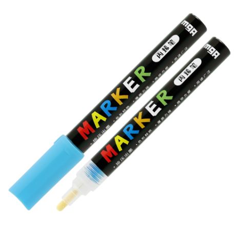 Popisovač akrylový M&G Acrylic Marker 2mm, Crystal Blue S602