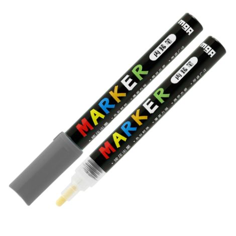 Popisovač M&G Acrylic Marker 2mm akrylový, Dark Grey S911