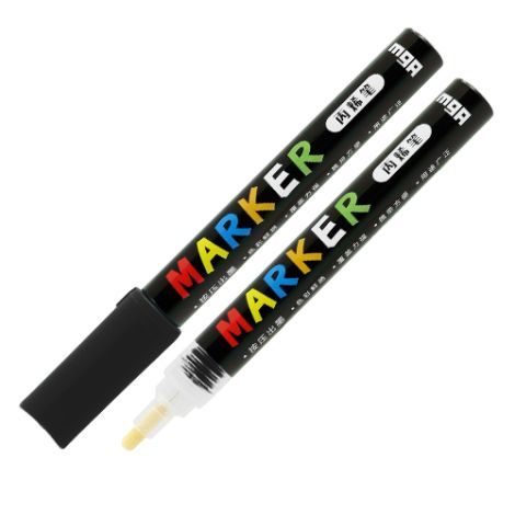 Popisovač M&G Acrylic Marker 2 mm akrylový, černý S900