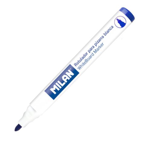 Popisovač MILAN Whiteboard Marker 4,7mm, modrý