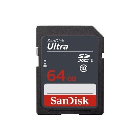 SanDisk Ultra/SDXC/64GB/UHS-I U1 / Class 10 SDSDUNR-064G-GN3IN