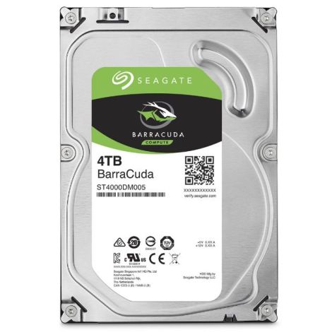 Seagate BarraCuda/4TB/HDD/3.5"/SATA/5400 RPM/2R ST4000DM004