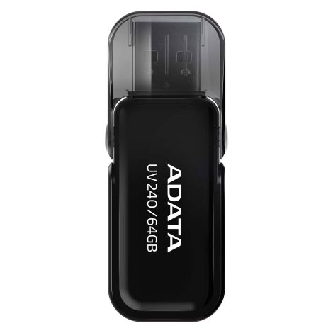 ADATA UV240/64GB/USB 2.0/USB-A/Čierna AUV240-64G-RBK